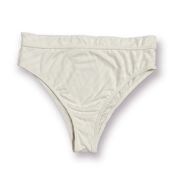 Billabong White Peaky Days High Rise Bikini Bottoms - Picture 7 of 8